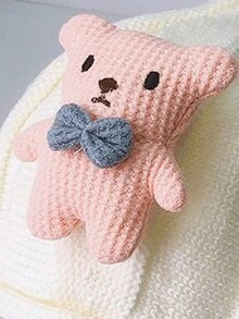 1頂嬰兒針織帽,冬季溫暖可愛的幼兒帽,男女適用