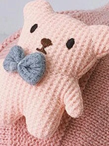 1頂嬰兒針織帽,冬季溫暖可愛的幼兒帽,男女適用