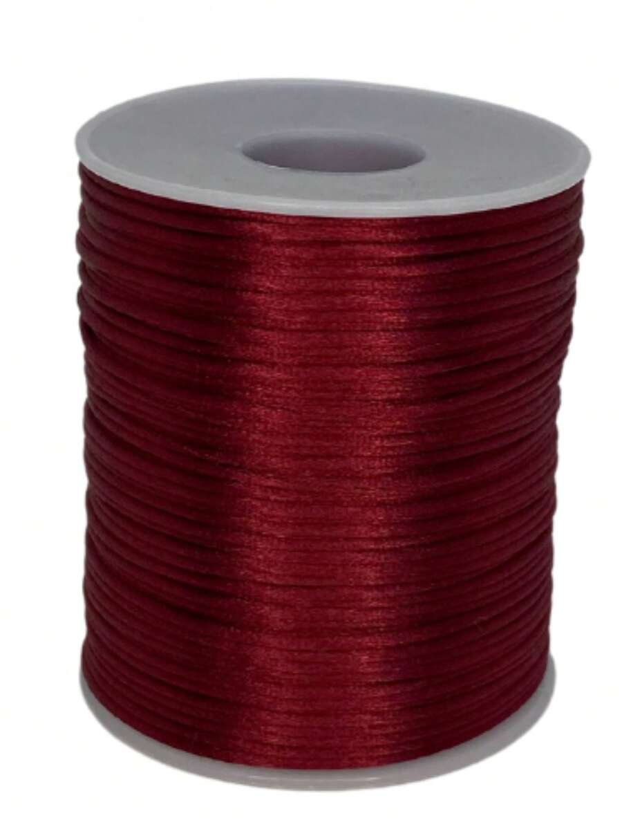 Yarn - 酒紅色 - 查看 1
