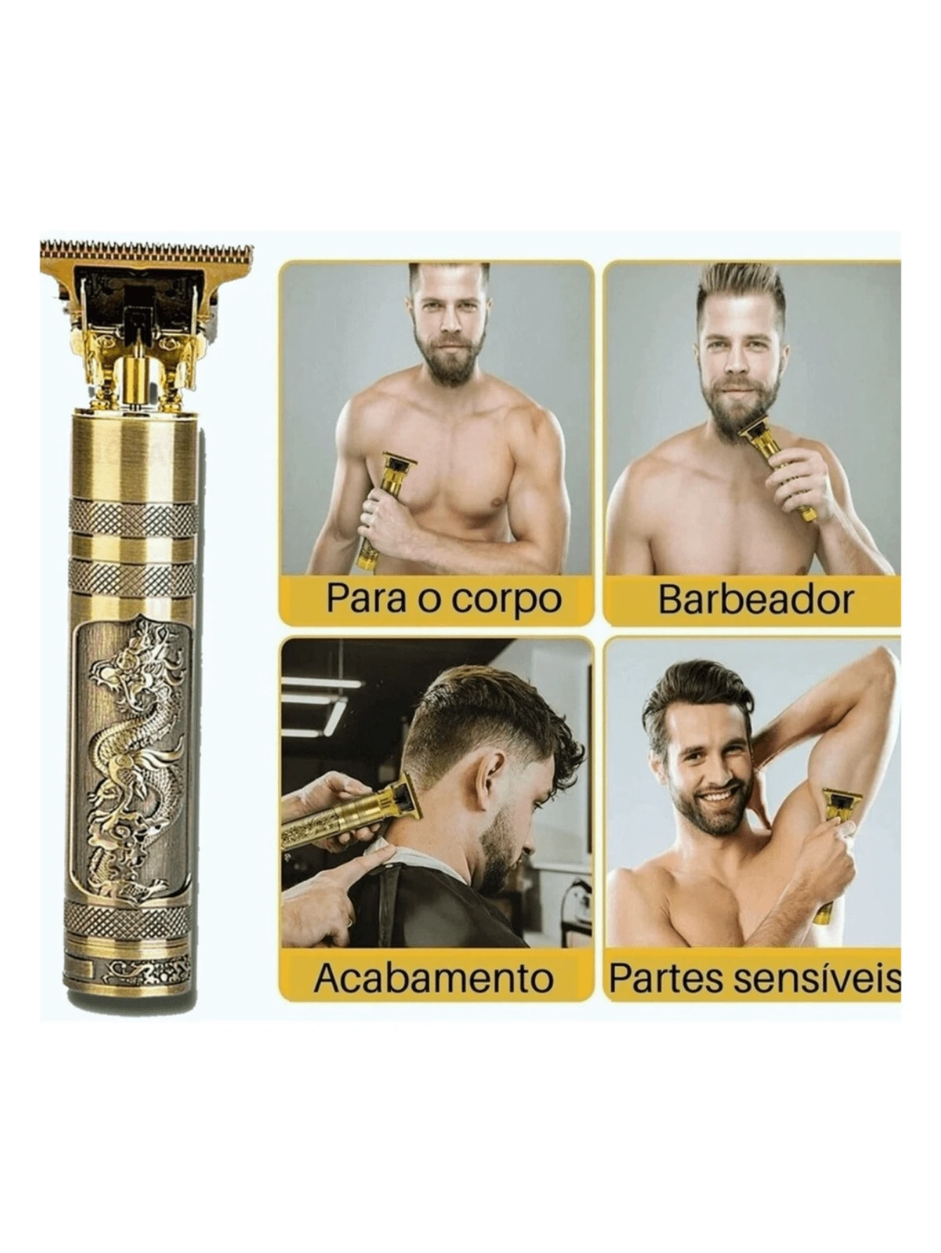Men Grooming Machines - 金色 - 查看 1