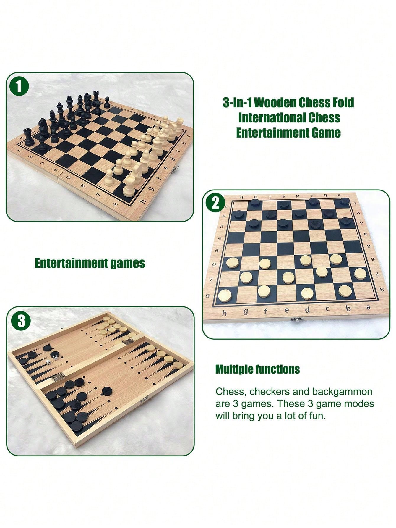 Xadrez Tabuleiro Juego De Ajedrez En 1, Tablero De Ajedrez De