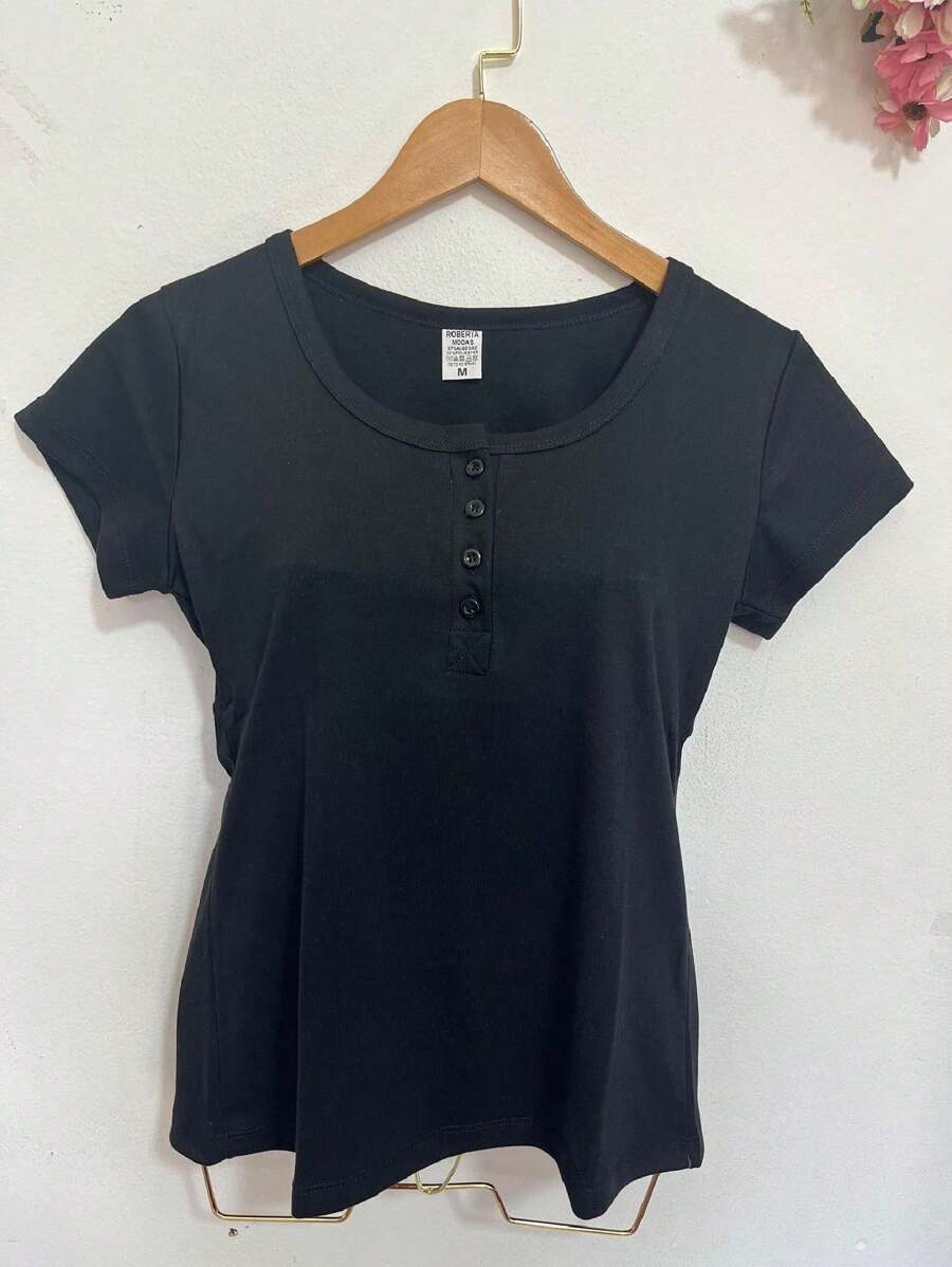 Women Blouses - 黑色 - 查看 1