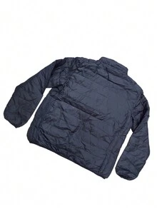 Chamarra Chaqueta Abrigo Capitonada Termica Forro Interior de hombre - Azul Marino - Ver 3