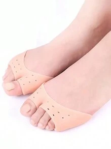 1 雙 Sebs 腳趾保護襪,透氣加厚柔軟耐磨腳趾帽,適合戶外活動 - 黃色 - 查看 1