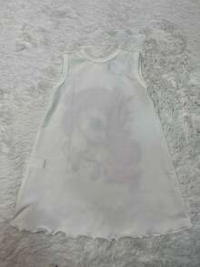 Young Girls Dresses - 白色 - 查看 2