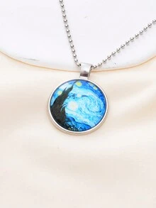 Time Gemstone Starry Sky Earrings Jewelry Set - earrings - View 4