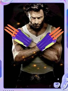 1 Pieza De Juguete De Garras De Lobezno De Metal Extensible Para Niños, Un Divertido Regalo De Broma Con Colores Aleatorios - Multicolor - Ver 3