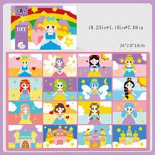 Pintura De Arena Infantil Para Bebés, Interacción De Coloración Diy Hecha A Mano - Morado - Ver 1