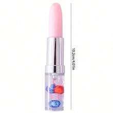 1pc Random Lipstick Shaped Pearl Ballpoint Pen - Multicolor - View 5