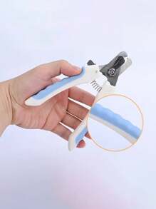 Universal Straight Handle Stainless Steel Nail Clipper Set For Cats And Dogs - Multicolor - View 1