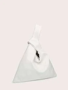 純色極簡主義pu手提袋,背心袋,手腕包,女性專用