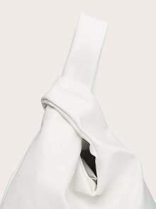 純色極簡主義pu手提袋,背心袋,手腕包,女性專用