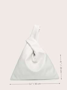 純色極簡主義pu手提袋,背心袋,手腕包,女性專用