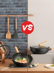 6入組現代風格藍色圖案人造大理石磁磚牆貼,10x20cm,適合臥室、客廳和廚房裝飾,有效解決裂縫和划痕,適合復古和極簡主義家居裝修,可拆卸和自粘pvc Diy牆藝 - 酒紅色 - 查看 7