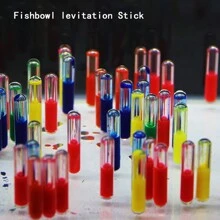 1盒30入組魚缸造景裝飾器物,搖晃懸吊玻璃桿-水族館觀賞魚缸海龜缸草缸裝飾,熱帶魚水景創意造景 - 紅白色 - 查看 9