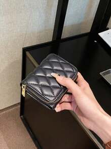 Multifunctional Compact Slim Cardholder Wallet Women For Women Wallet Purse Wallet Small Wallet - Black - View 1