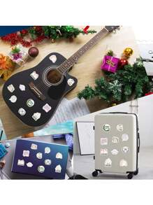 500 Piezas Rollo De Pegatinas Cristianas Inspiradas, Pegatinas De Versículos Bíblicos, Pegatinas De Flores Perfectas Para Botella De Agua, Portátil, Decoración De Álbum De Recortes, Regalos Cristianos, Suministros De Diario De La Biblia - Multicolor - Ver 7