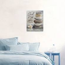 Modern Home Decor Canvas Print Without Frames: Zen Artwork Inspired By Bible Quotes, For Wall Decoration In Living Room, Bedroom Or Any Indoor Space,Wall Art,Poster Gifts Birthday Graduation