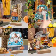 1組亞克力材質南瓜小矮人桌面/車上裝飾飾品