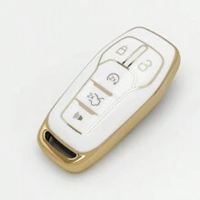 Hộp đựng chìa khóa ô tô - trắng - Xem 1
