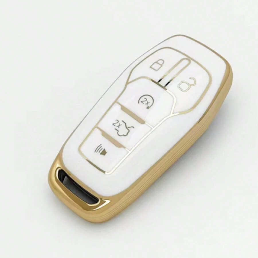 Hộp đựng chìa khóa ô tô - trắng - Xem 1