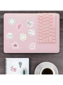 500pcs Inspired Christian Stickers Roll, Bible Verse Stickers, Blossoms Stickers Perfect For Water Bottle Laptop Scrapbooking Decals Christian Gifts Bible Journaling Supplies Back To School - Multicolor - View 6