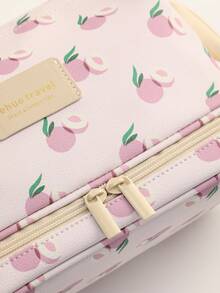 1 件女士便攜式旅行化妝包,大容量洗漱用品收納包,適合出差和旅行期間化妝和護膚品