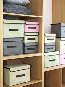 1 件布艺折叠收纳盒，便携式衣物、内衣、胸罩、袜子收纳盒，防尘防潮柜式收纳盒，2 个真空压缩袋，衣柜收纳袋 - 粉色 - 查看 8