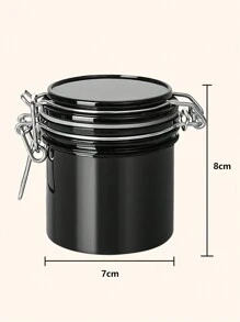 1Pc Eyelash Glue Storage Tank Glue Container Lash Glue Jar - Black - View 3