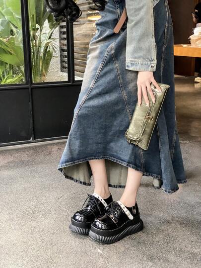 ✩】厚底の高さの増加する女性の靴、カジュアルな毎日