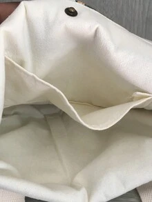 1 件女士女孩工作包手提包灯芯绒日常小绿花灯芯绒蓝色雏菊便携式灯芯绒红玫瑰便携式灯芯绒