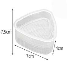 1pc Large Triangle-Shaped Sushi Mold For Making Cute Animal Shaped Rice Ball, Kitchen Diy Tool For Rice, Cookies, Cake, Kids Lunch Tool - big triangle - View 2