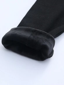 Girls' Red Dress With Bag, For Autumn And Winter - Red and Black - View 8