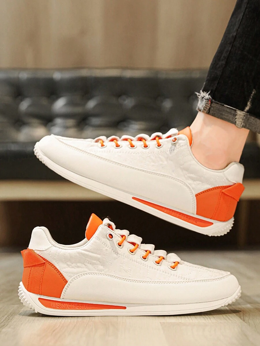 Autumn/Winter Fashionable Classic Slip-On Chunky Sneakers For Men, Casual & Daily & Sports Wear