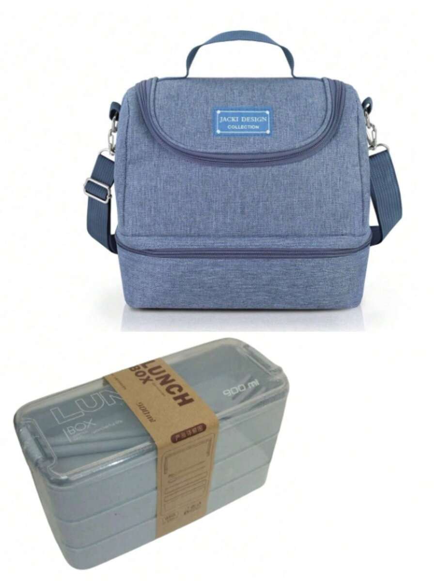 Lunch Bags - 藍色 - 查看 1