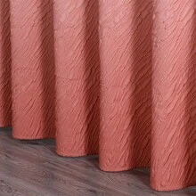 1pc Pink Gradient Shower Curtain - Pink - View 3