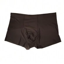 5pcs/pack Seamless Breathable Nylon Men's Boxer Briefs - Multicolor - View 2