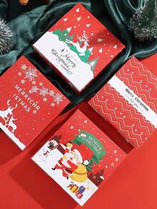 Printed Baking Gift Bag For Pastry Packing, Bakery Box - Multicolor - View 2