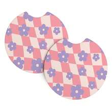 2 件組波西米亞花杯架汽車杯墊、復古汽車裝飾、女士美觀汽車配件