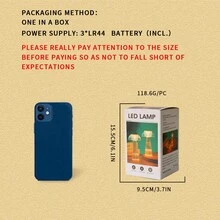 Luz De Hongo Transparente Sf-017 - transparente - Ver 6