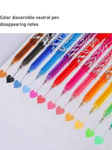 8入組/套可消除溫度控制中性鋼筆在各種各樣顏色辦公&學校用品 - 彩色 - 查看 7