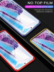 2 片水凝胶膜适用于三星 S21 S22 S23 Ultra S8 S9 S10 Plus S20FE 屏幕保护膜适用于 Galaxy Note 20 Ultra 8 9 10 Plus S10E - 無色 - 查看 9