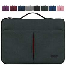 Laptop Skin 14 Inch Waterproof Bag Computer Sleeve Laptop Skin For MacBook Pro, HP, Acer, ASUS, Dell, Huawei - 深灰色 - 查看 1
