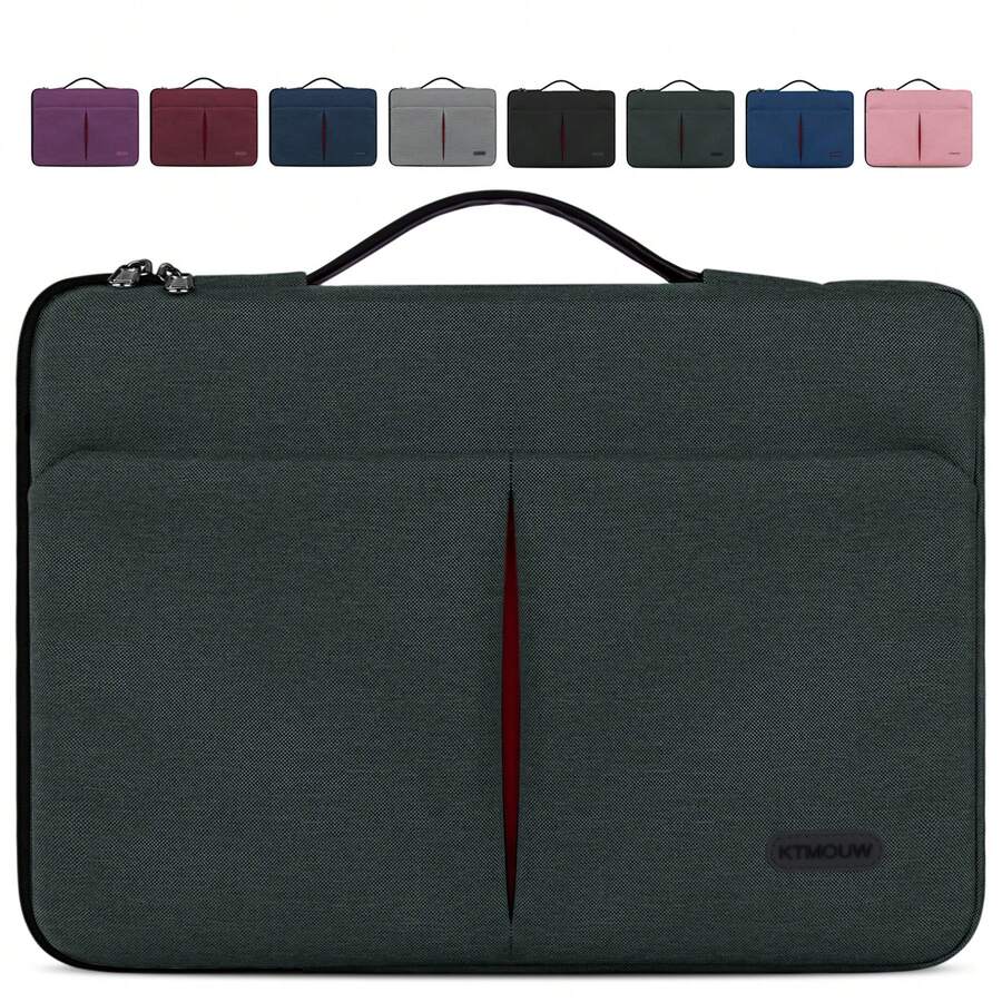 Laptop Skin 14 Inch Waterproof Bag Computer Sleeve Laptop Skin For MacBook Pro, HP, Acer, ASUS, Dell, Huawei - 深灰色 - 查看 1
