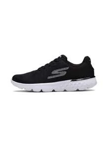 Skechers Go Run 400 Women's Flexible Lightweight Running Shoes Spring Sports Street Running Shoes Walking Shoes Stretch Shoes 14804-BKW - Black and White - View 3