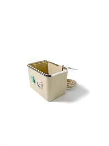 1pc Creative Car Cup Holder Storage Box With Tissue Box And Cup Holder, Beige - Beige - View 5