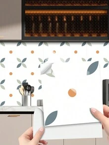 PVC Square Crystal Film Self-Adhesive Removable Wall Decals Bohemian-Style Home Decor Waterproof, Removable DIY Furniture & Cabinet Protection Feature Wall Accents For Gyms, Dorms, Living Rooms, Bathrooms, Bedrooms, Kids' Rooms Wall Cabinets, Wine Racks, Dining Tables, Doors Easy-Clean Textured Surface Tile Stickers, Tile Decals, Wall Decals, Wall Decor, Home Accessories, Room Decor, Feature Wall Art