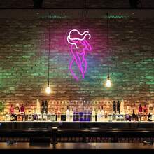 粉紅色霓虹招牌led燈帶,適用於女性房間裝飾,usb供電,男女都適用的小禮物。
