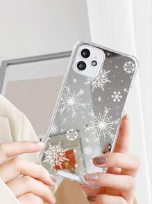 1 Ốp điện thoại chống rơi họa tiết bông tuyết Giáng sinh bằng Acrylic tương thích với iPhone 11/12/13/14/15/15pro/15 Plus/15 Promax/16/16pro/16plus/16promax/7plus/8plus/X/Xs Max/Xr/11pro/12pro/13pro/14pro/12mini/13mini/11promax/12promax/13promax/14promax/14plus/6/6s/6plus/7/8/Se - Nhiều màu - Xem 4