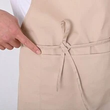 時尚簡約家用廚房烹飪圍裙,防水防油防污成年人背心,男女適用,適合廚師、咖啡館、酒店、花店等場所使用